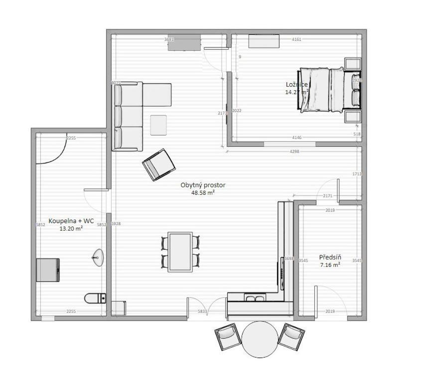 Statek U Krizu Apartment Stare Sedliste Екстериор снимка
